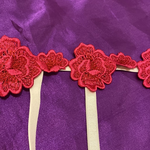 Sexy Lingerie Bra,Thong & Garter SZ L - Picture 12 of 14